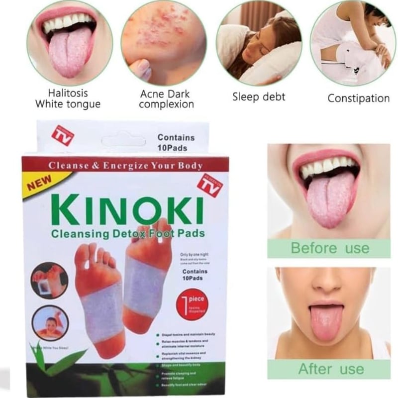 🌿 KINOKI™ Parches DETOX- OFERTA x 20 x 40 x60 Unidades