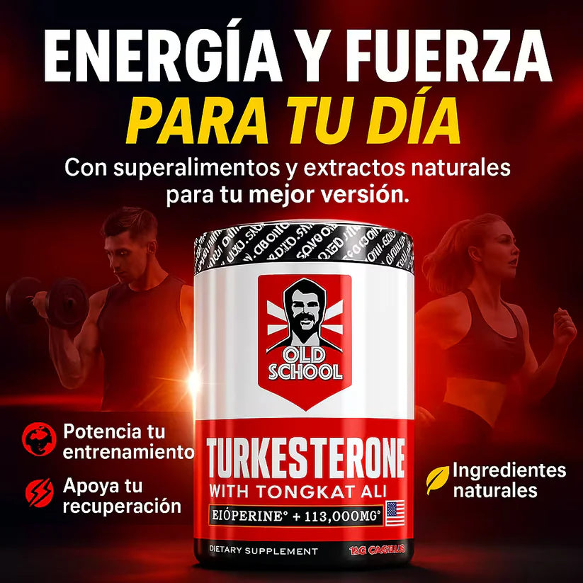 SUPLEMENTO TURKESTERONE™ 120 caps