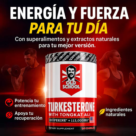 SUPLEMENTO TURKESTERONE™ 120 caps