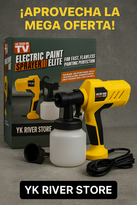 🎨LA PISTOLA PULVERIZADORA DE PINTURA ELECTRICA🏡💛