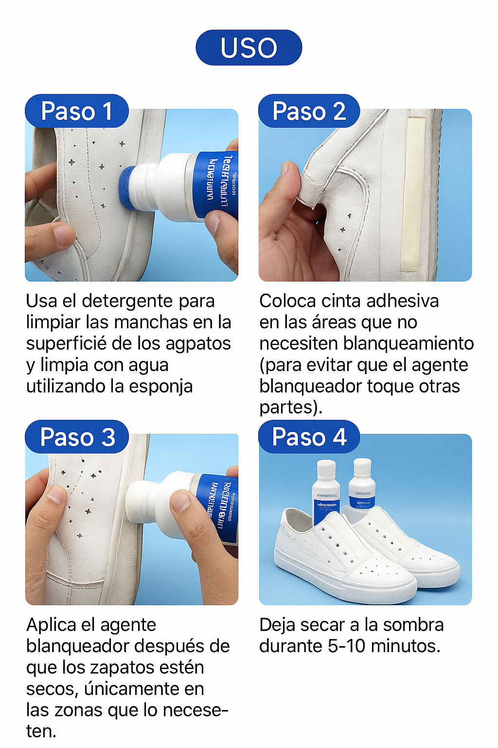 PAGA 1 LLEVA 2 💥 LIMPIADOR DE ZAPATOS 👟