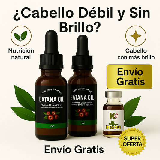 2 Aceite Batana + 1 crecepelo