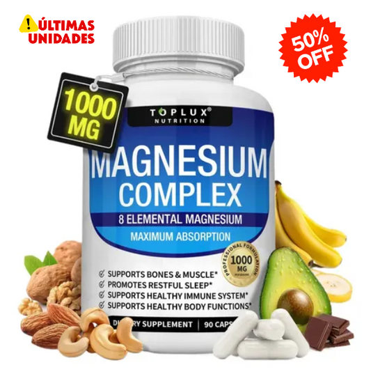 MAGNESIO COMPLEX 🚨50% DESCUENTO🚨